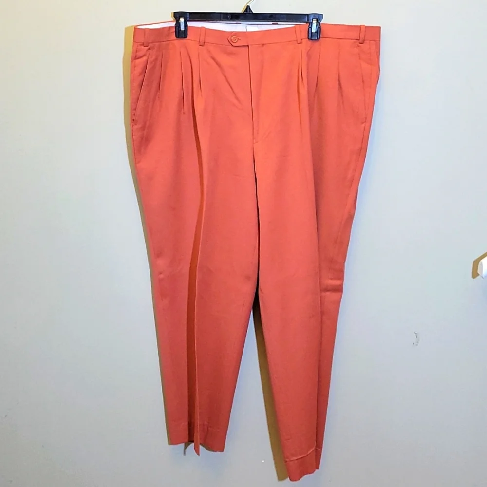 Men's Salmon Color Suit